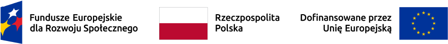 Logo Funduszy Europejskich dla Rozwoju Społecznego